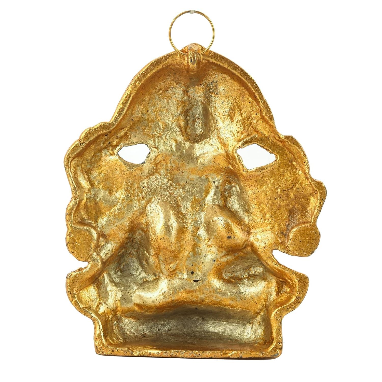 Kitlyn Metal Panchmukhi Hanuman Ji Murti / 5 Mukhi Hanuman Avatar/Panchmukhi Hanuman Ji Wall Hanging Door Entrance 5 Inches